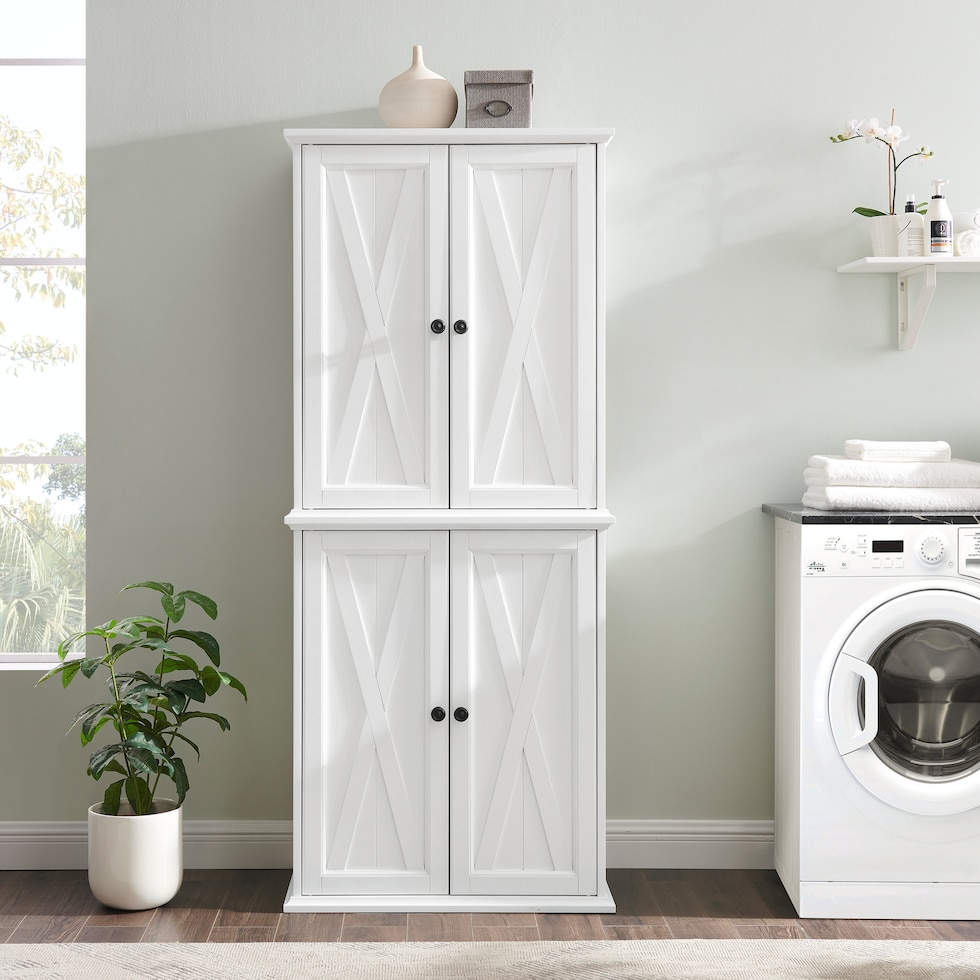 jansen white cabinet   