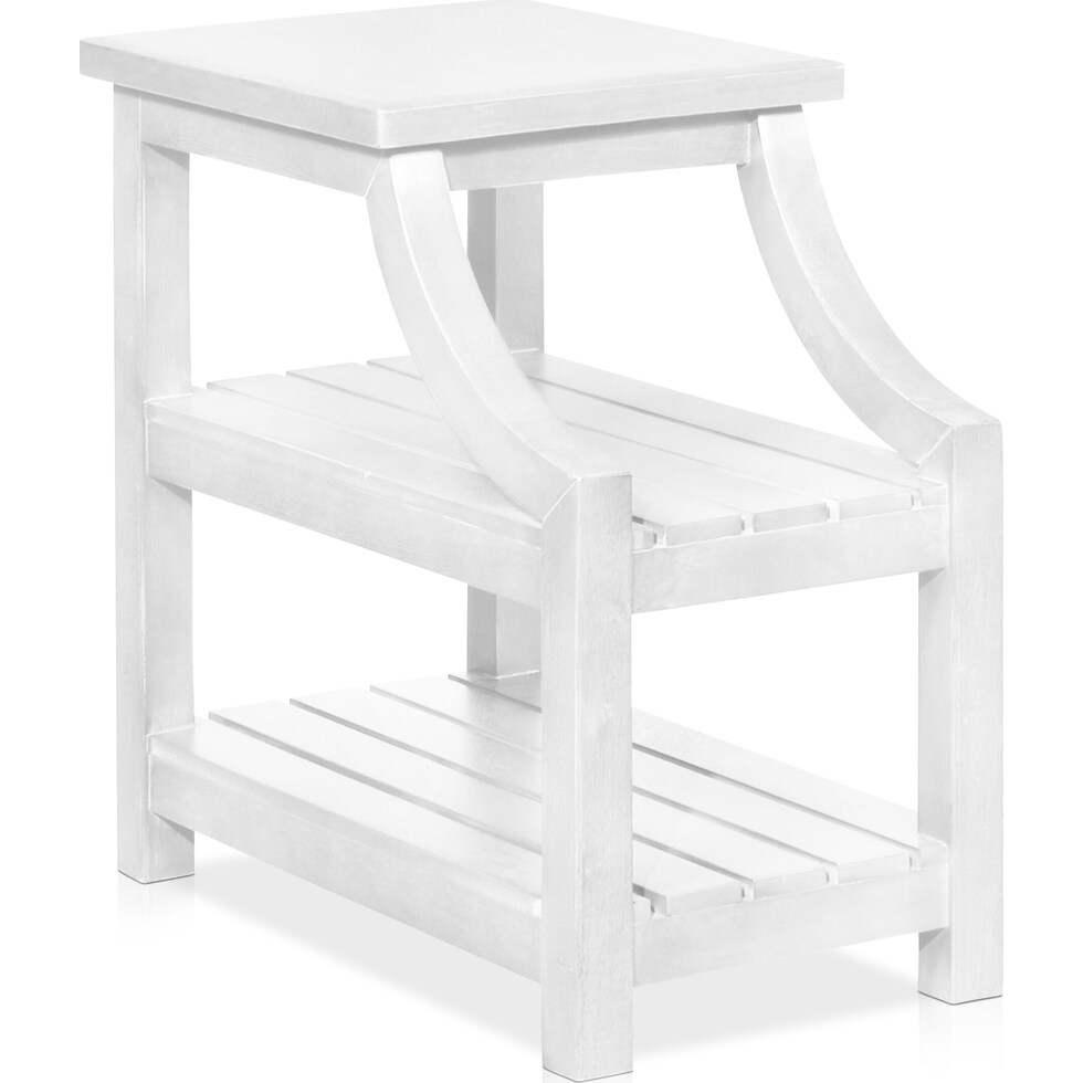 jarrett white accent chest   