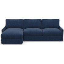 jasper blue sectional   