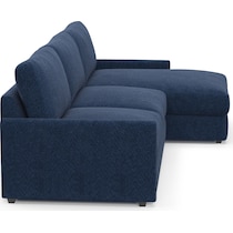 jasper blue sectional   