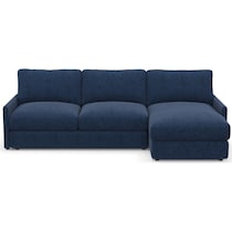 jasper blue sectional   