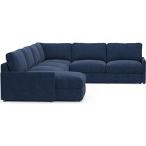 jasper blue sectional   