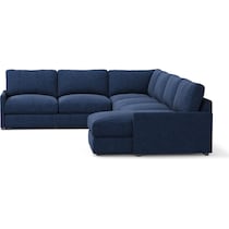 jasper blue sectional   