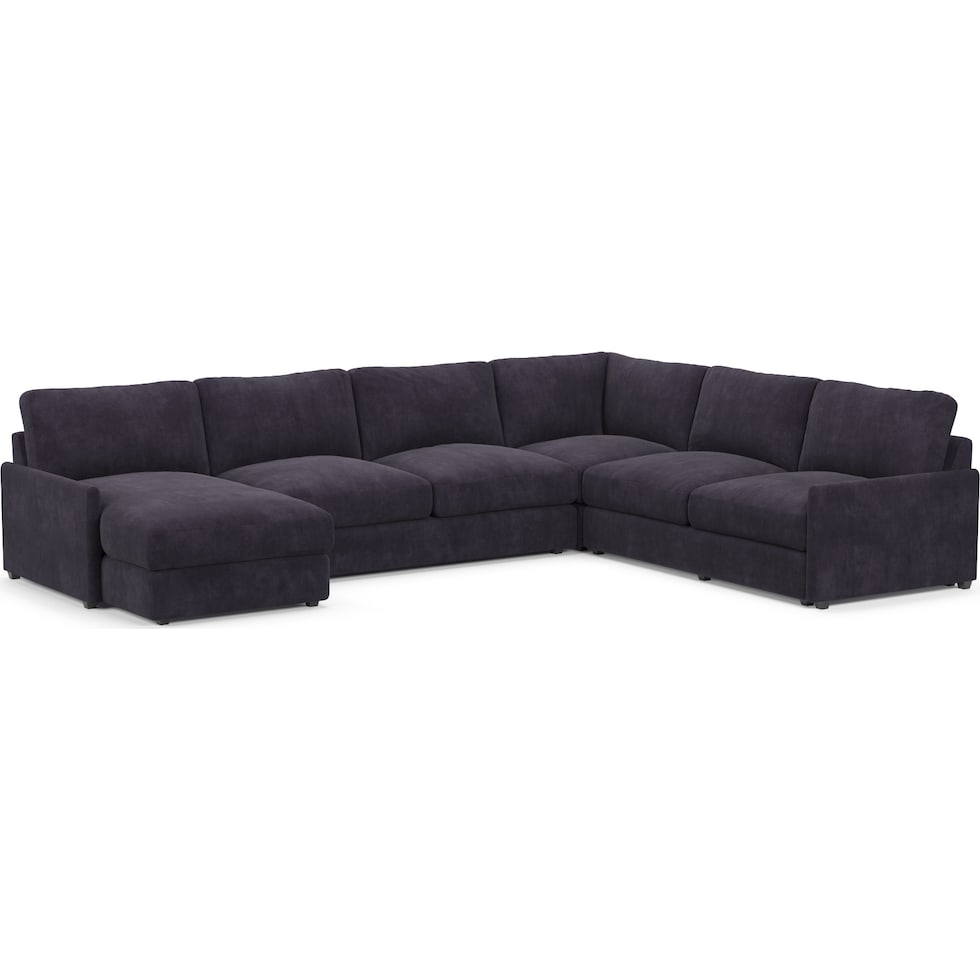 jasper gray sectional   