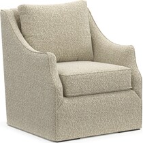 jasper gray swivel chair   