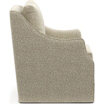 jasper gray swivel chair   