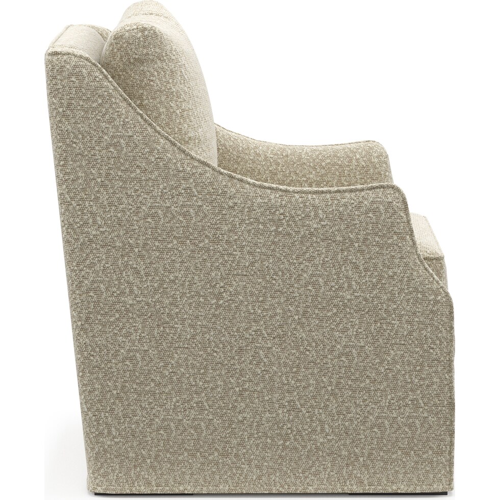 jasper gray swivel chair   