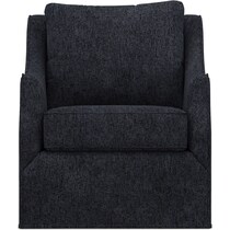 jasper gray swivel chair   