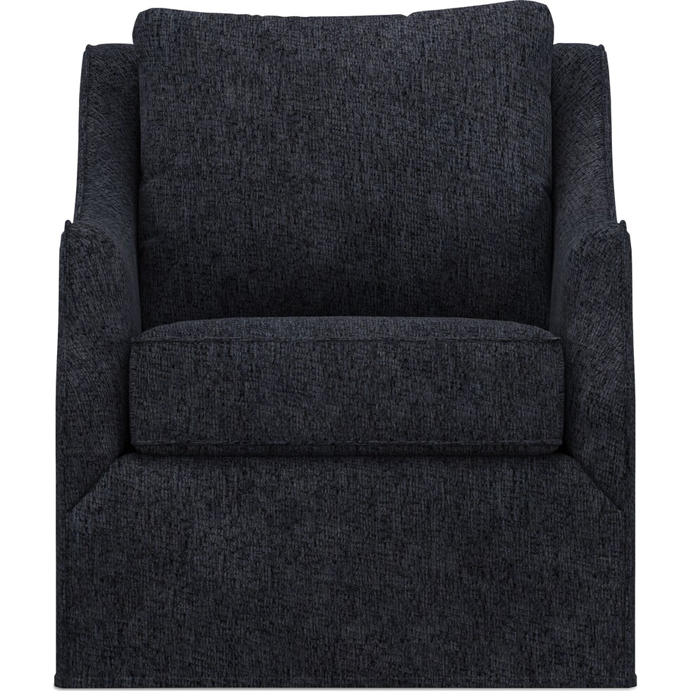 jasper gray swivel chair   