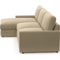 jasper light brown sectional   