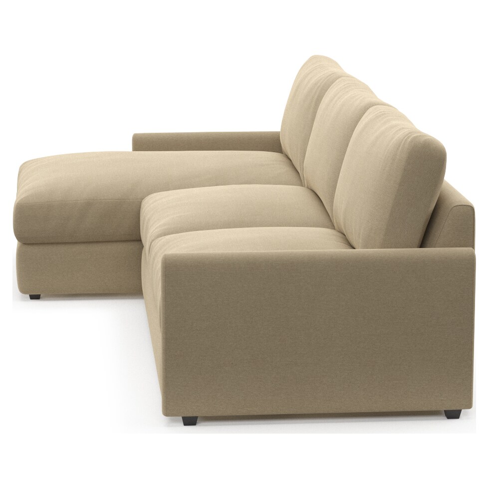jasper light brown sectional   