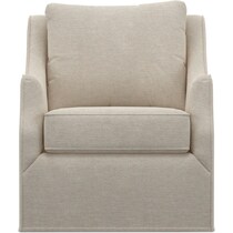 jasper light brown swivel chair   
