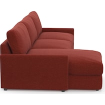 jasper red sectional   