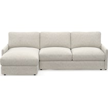 jasper white sectional   