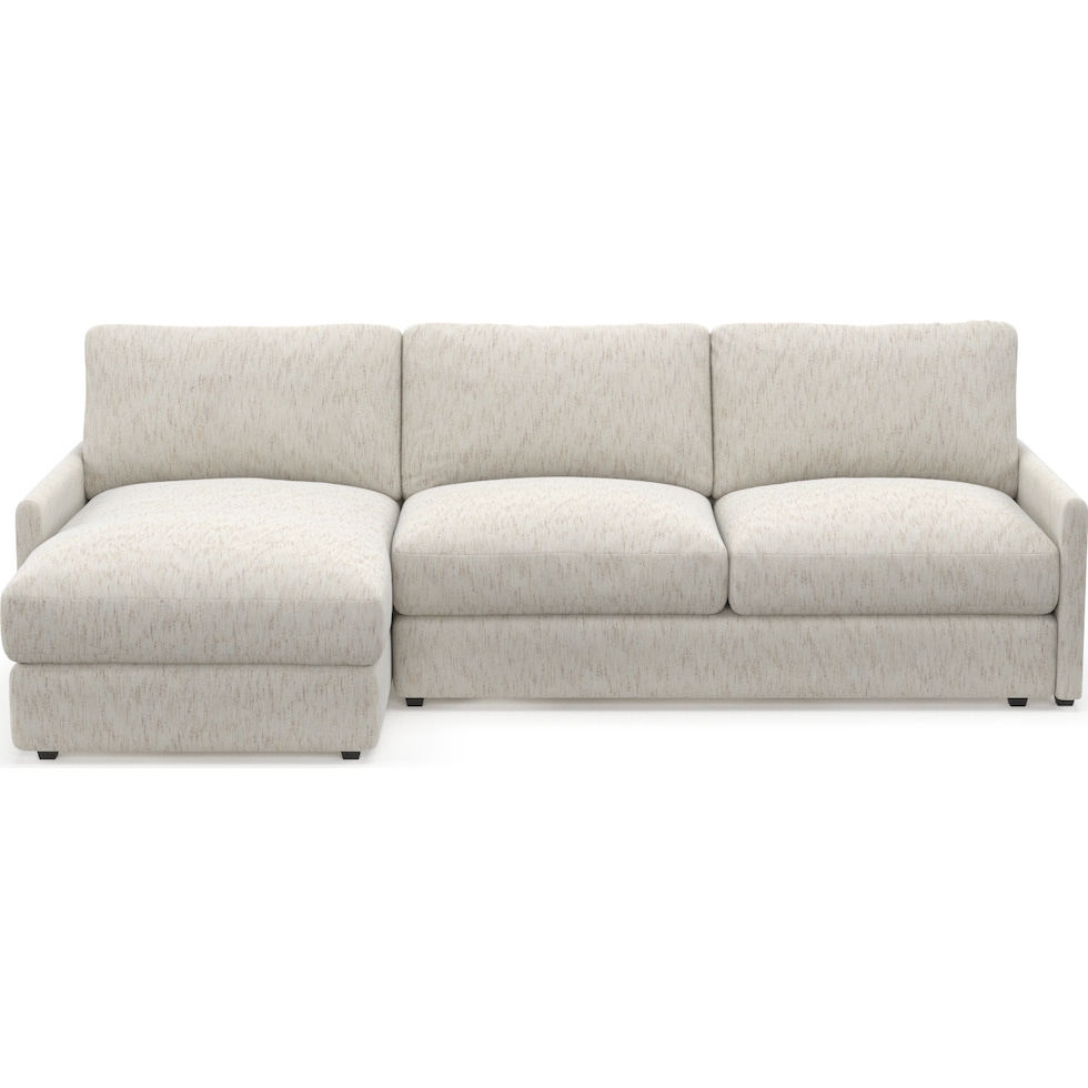 jasper white sectional   