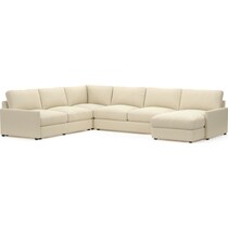 jasper white sectional   