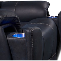jax blue power recliner   