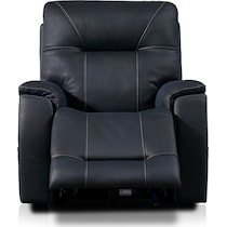 jax blue recliner   