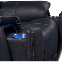 jax blue recliner   