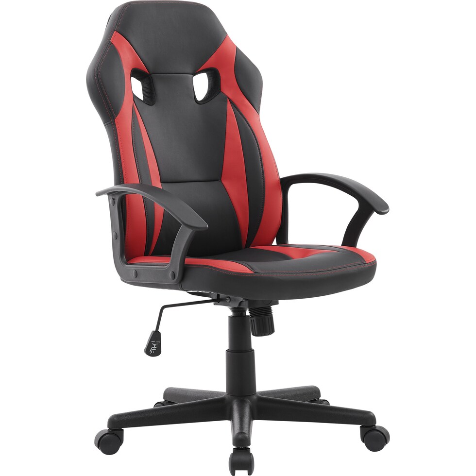 jaxon red desk chair   