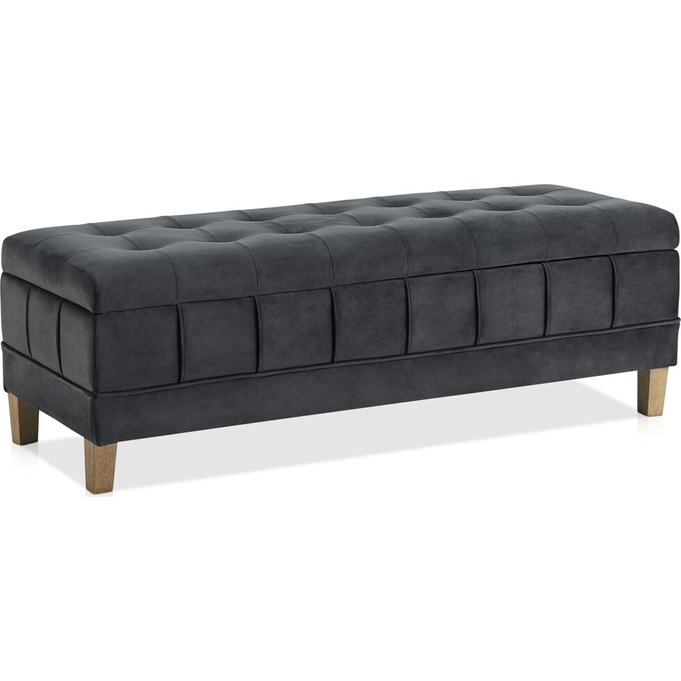 jayde gray ottoman   