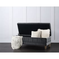 jayde gray ottoman   