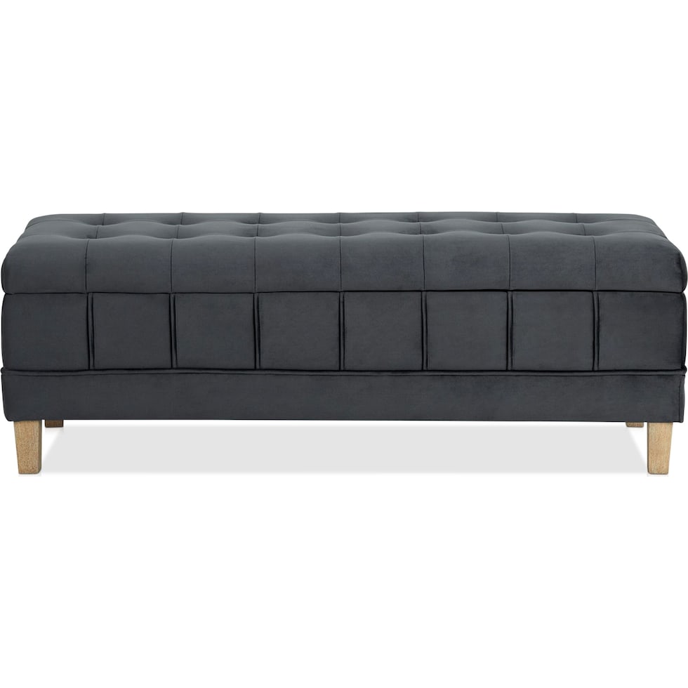 jayde gray ottoman   