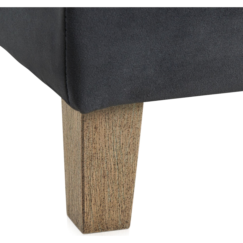 jayde gray ottoman   