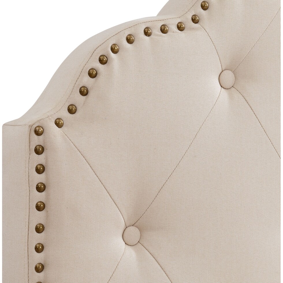 jayla beige queen bed   