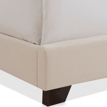 jayla beige queen bed   