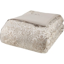 jayla light brown king bedding set   