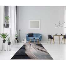 jazmine gray area rug  x    