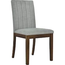 jeanie gray dining chair   