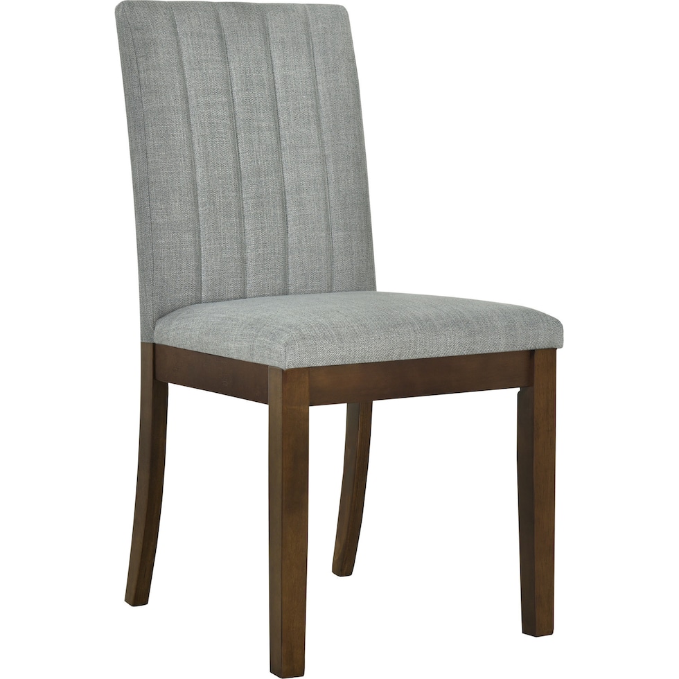 jeanie gray dining chair   