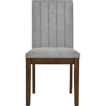 jeanie gray dining chair   