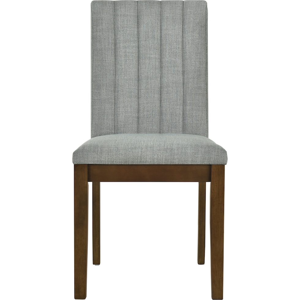 jeanie gray dining chair   