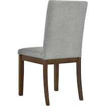 jeanie gray dining chair   