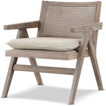 jefferson gray accent chair   
