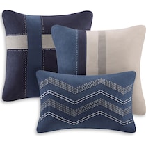 jeffries blue california king bedding set   