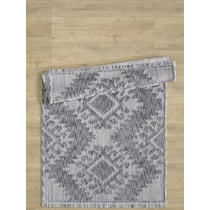 jeni gray area rug  x    