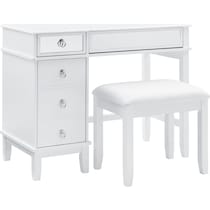 jenna white vanity desk   
