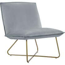 jeno gray accent chair   
