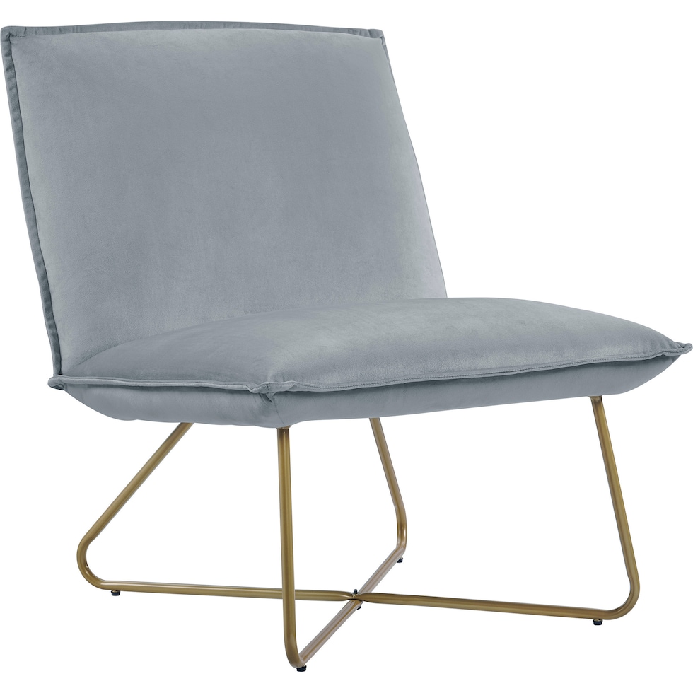 jeno gray accent chair   