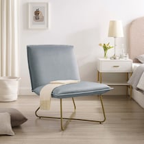 jeno gray accent chair   