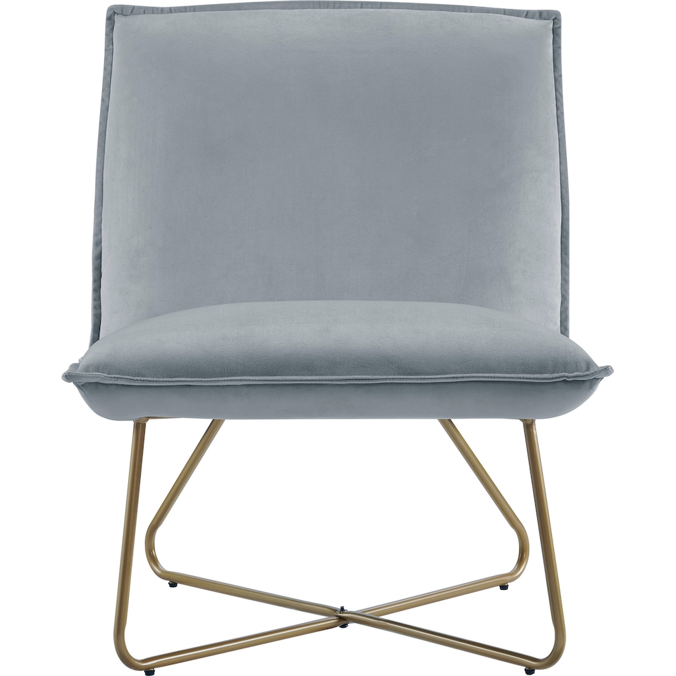jeno gray accent chair   