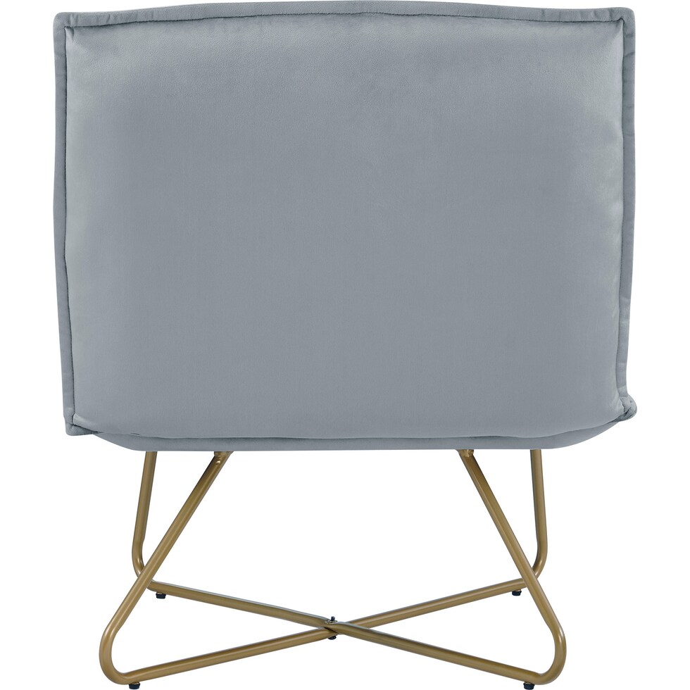 jeno gray accent chair   