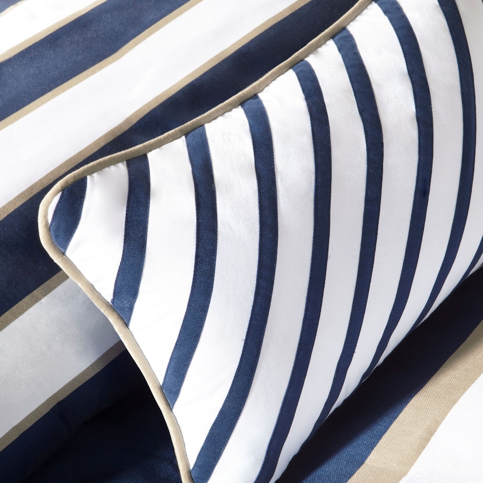 jerome blue king bedding set   