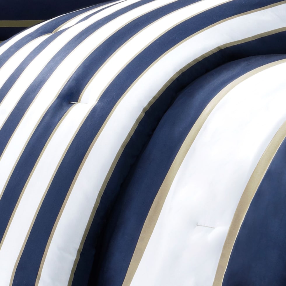 jerome blue king bedding set   