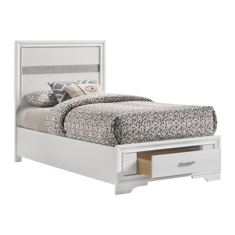 jessica white twin bed   