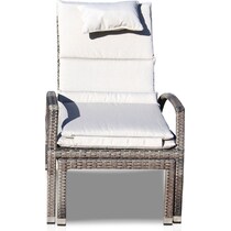 jetty light brown outdoor chaise   